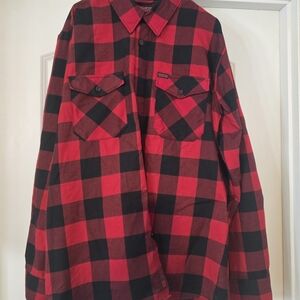 Red and Black Checkered Shirt